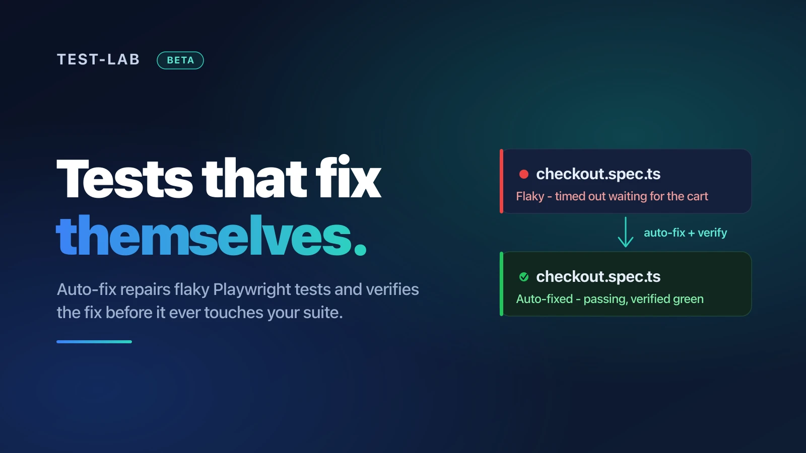 Tests That Fix Themselves: Auto-Fix for Flaky Tests