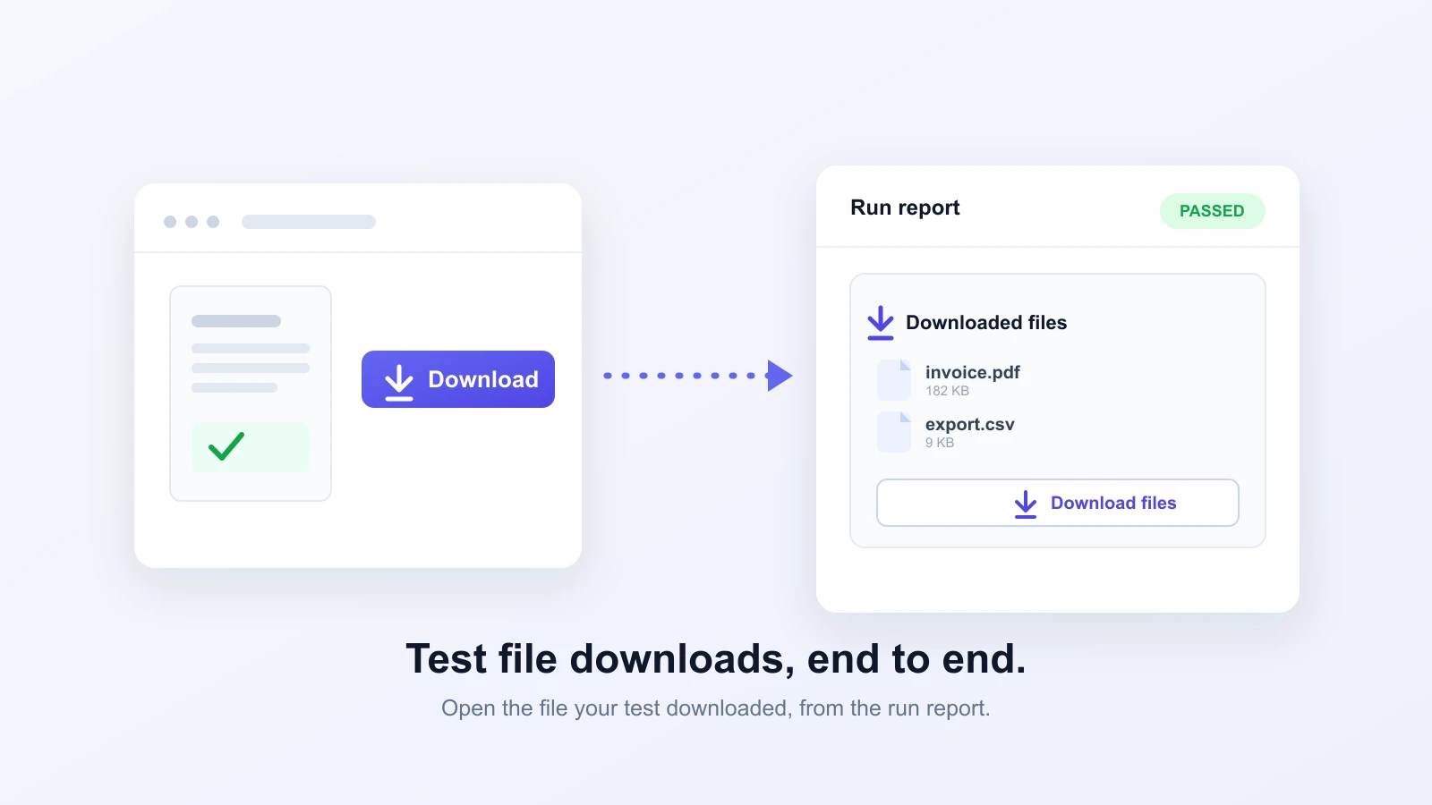 Test File Downloads